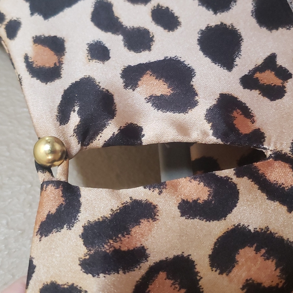 Uncle Frank M Leopard Print Mini Dress - Picture 13 of 14